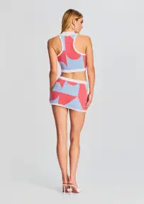 Gretchen Skirt(Light Blue Coral,XXS)