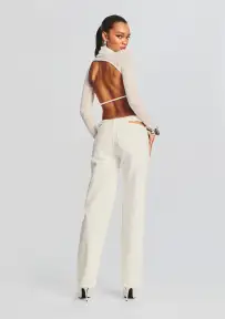 Christy Straight Leg Jean(White,23)