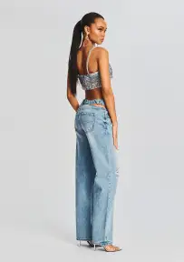 Christy Straight Leg Jean(Coastline,23)