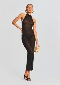 Sofia Dress(Black,XS)