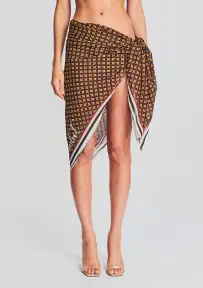 Long Scarf & Sarong - Ruby