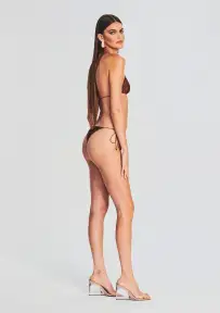 Liv Bikini Top(Brown,XS)