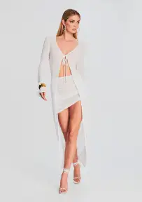 Tracy Mini Skirt(White,XS)