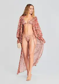 Chiffone Cover Up(India Paisley,XS/S)