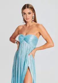 Zoa Dress(Blue Silver,XXS)