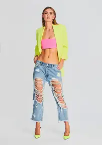 Omar Drop Boyfriend Jean(Coastline,23)