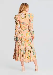 Jolie Midi Skirt(Cantaloupe,XXS)