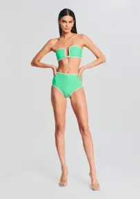 Amor Bikini Bottom(Green,XS)