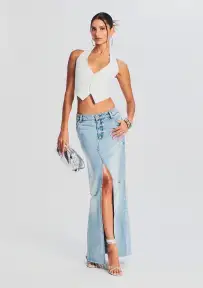 Matilda Maxi Skirt(Coastline,23)