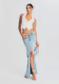 Matilda Maxi Skirt(Coastline,23)