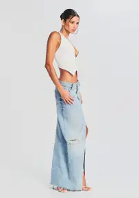 Matilda Maxi Skirt(Coastline,23)
