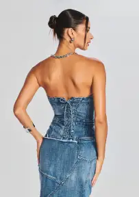 Tamara Denim Dress(Sea,XXS)
