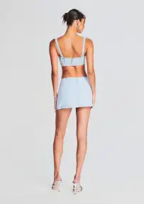 Elise Denim Top(Vivid,XXS)
