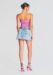 Cassia Denim Skirt(Coastline,23)