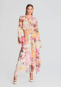 Charu Long Skirt(MULTICOLOR,XXS)