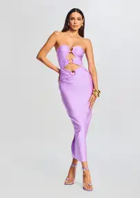 Lily Lycra Maxi Dress