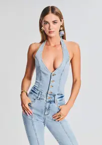 Cynthia Jumspuit(Vintage Celeste,XXS)