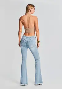 Olivia Mid-Rise Jean(Coastline,23)