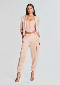 Elias Cargo Pant(Dusty Peach,XXS)