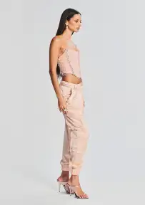 Elias Cargo Pant(Dusty Peach,XXS)