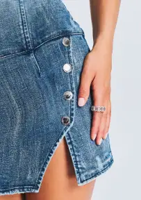 Andy Denim Dress(Sea,XXS)