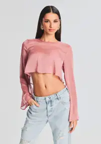 Grace Cropped Shirt