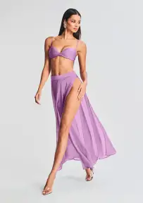 Karen Bikini Top(Lilac Purple,XS)