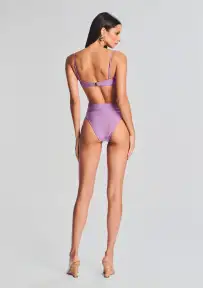 Bertha Bikini Bottom(Lilac Purple,XS)