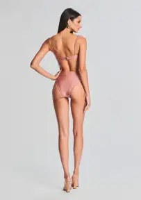 Karen Bikini Top(Coffee Cream,XS)