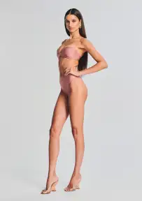 Karen Bikini Top(Coffee Cream,XS)