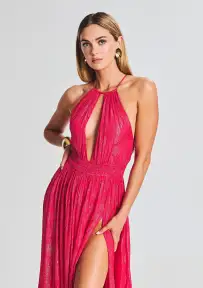 Cari Maxi Dress(Fuchsia,XXS)