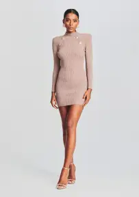Aislinn Dress(Metallic Satellite,XXS)