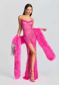 Shante Fur - Knockout Pink