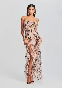 Aria Dress(Vintage Cheetah,XXS)