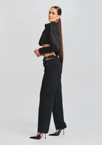 Christy Straight Leg Jean(Stone Black,23)