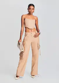 Honey Leather Pant(Tannin,XXS)