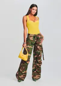 Jane Cargo Pant(Washed Camo,23)