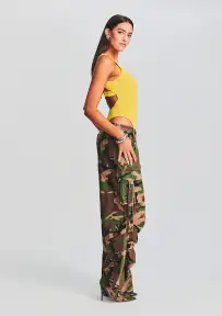 Jane Cargo Pant(Washed Camo,23)