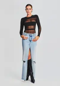 Ciar Bodysuit(Black,XXS)