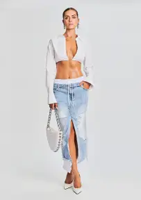 Calla Maxi Skirt(Tidal,XXS)