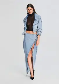 Zahlia Denim Skirt(Alani,23)