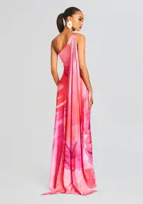 Abira One Shoulder Long Dress