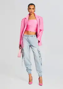 Amber Cargo Jogger(Coastline Terry,XXS)