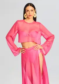 Grace Cropped Shirt