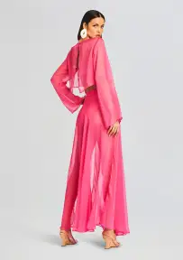 Grace Cropped Shirt(Rose Blossom,XS)