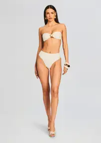Lucia Bikini Top(Cream,XS)