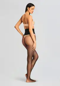 The Very Fine Fishnet Tight(Black,XXS)