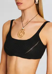 Alma Knitted Top(Black,XS-S)