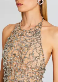 Audacia Dress(Silver,XXS)