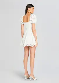 Ayiak Short Dress(White Samoa,XS)